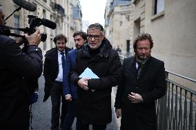 PS members meet with Prime Minister - Paris