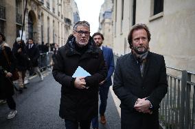 PS members meet with Prime Minister - Paris