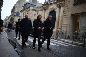 PS members meet with Prime Minister - Paris