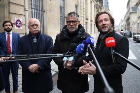 PS members meet with Prime Minister - Paris