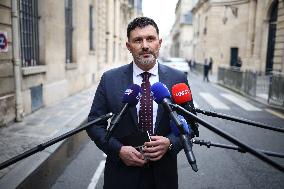 Rassemblement des democrates member meet with Prime Minister - Paris