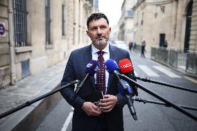 Rassemblement des democrates member meet with Prime Minister - Paris