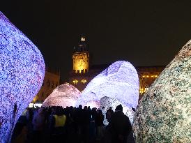 Christmas installations in Bologna - Italy