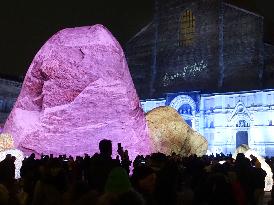 Christmas installations in Bologna - Italy