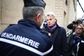 French Communist Party Members Meet With Prime Minister - Paris