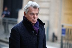 French Communist Party Members Meet With Prime Minister - Paris