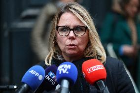 French Communist Party Members Meet With Prime Minister - Paris