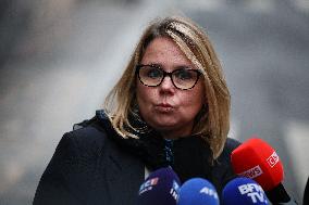 French Communist Party Members Meet With Prime Minister - Paris