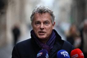 French Communist Party Members Meet With Prime Minister - Paris