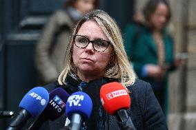 French Communist Party Members Meet With Prime Minister - Paris