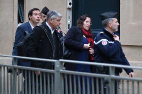 Ecologist and Social Party Members Meet With Prime Minister - Paris