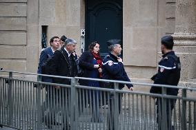 Ecologist and Social Party Members Meet With Prime Minister - Paris