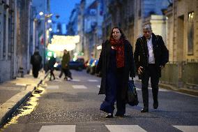 Ecologist and Social Party Members Meet With Prime Minister - Paris