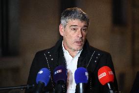 Ecologist and Social Party Members Meet With Prime Minister - Paris