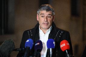 Ecologist and Social Party Members Meet With Prime Minister - Paris