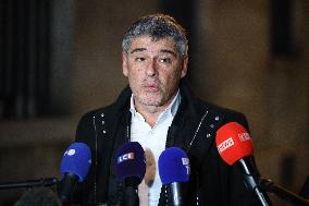 Ecologist and Social Party Members Meet With Prime Minister - Paris