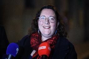 Ecologist and Social Party Members Meet With Prime Minister - Paris