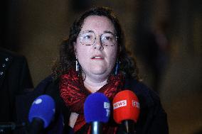 Ecologist and Social Party Members Meet With Prime Minister - Paris