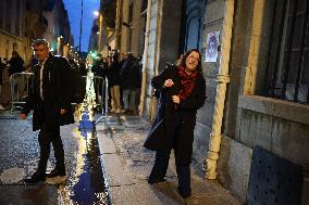 Ecologist and Social Party Members Meet With Prime Minister - Paris