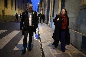 Ecologist and Social Party Members Meet With Prime Minister - Paris