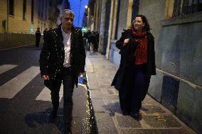 Ecologist and Social Party Members Meet With Prime Minister - Paris