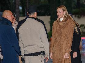 NO TABLOIDS - Princess Charlene and Prince Albert At Show Monaco Sous Les Etoiles - Monaco