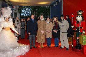 NO TABLOIDS - Princess Charlene and Prince Albert At Show Monaco Sous Les Etoiles - Monaco
