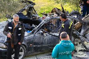 Israeli Airstrike In Sidon - Lebanon