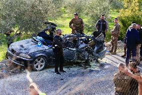 Israeli Airstrike In Sidon - Lebanon