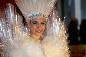 NO TABLOIDS - Princess Charlene and Prince Albert At Show Monaco Sous Les Etoiles - Monaco