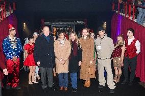 NO TABLOIDS - Princess Charlene and Prince Albert At Show Monaco Sous Les Etoiles - Monaco