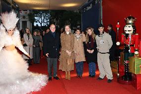 NO TABLOIDS - Princess Charlene and Prince Albert At Show Monaco Sous Les Etoiles - Monaco