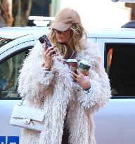 Heidi Klum with her children shopping in New York