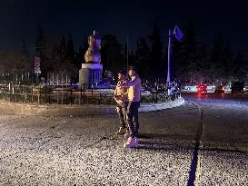 Civilian Displacement Following Clashes In Aleppo - Syria