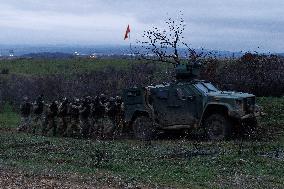 Italian Contingent Conducts Training Activities In Novo Selo - Bulgari