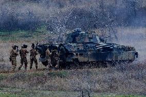 Italian Contingent Conducts Training Activities In Novo Selo - Bulgari