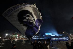 Napoli Fans Celebrate Supercoppa Italiana Victory In Napoli - Italy