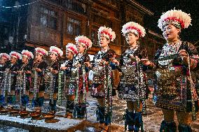 Tourism Developments In Zhaoxing Dong Village - China