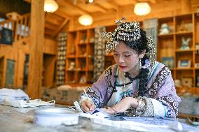 Tourism Developments In Zhaoxing Dong Village - China