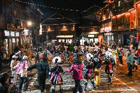 Tourism Developments In Zhaoxing Dong Village - China