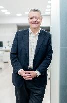 Portrait of Economist and Former Minister of Public Administration of Spain Jordi Sevilla - Madrid