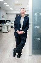 Portrait of Economist and Former Minister of Public Administration of Spain Jordi Sevilla - Madrid