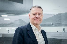 Portrait of Economist and Former Minister of Public Administration of Spain Jordi Sevilla - Madrid