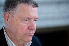 Portrait of Economist and Former Minister of Public Administration of Spain Jordi Sevilla - Madrid