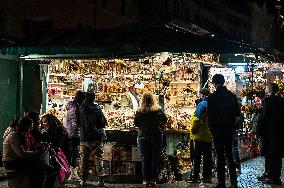 Christmas Markets Open At Piazza Navona - Rome