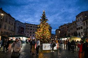 Christmas Markets Open At Piazza Navona - Rome