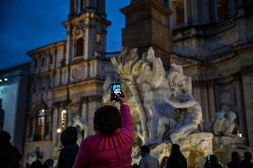 Christmas Markets Open At Piazza Navona - Rome