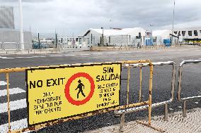 Space Set Up For Migrants Reception In Palma - Spain