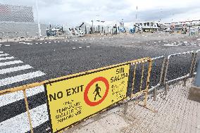 Space Set Up For Migrants Reception In Palma - Spain