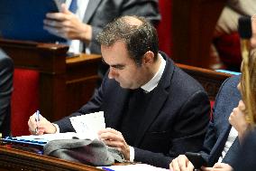 Questions to the government at the National Assembly - Paris